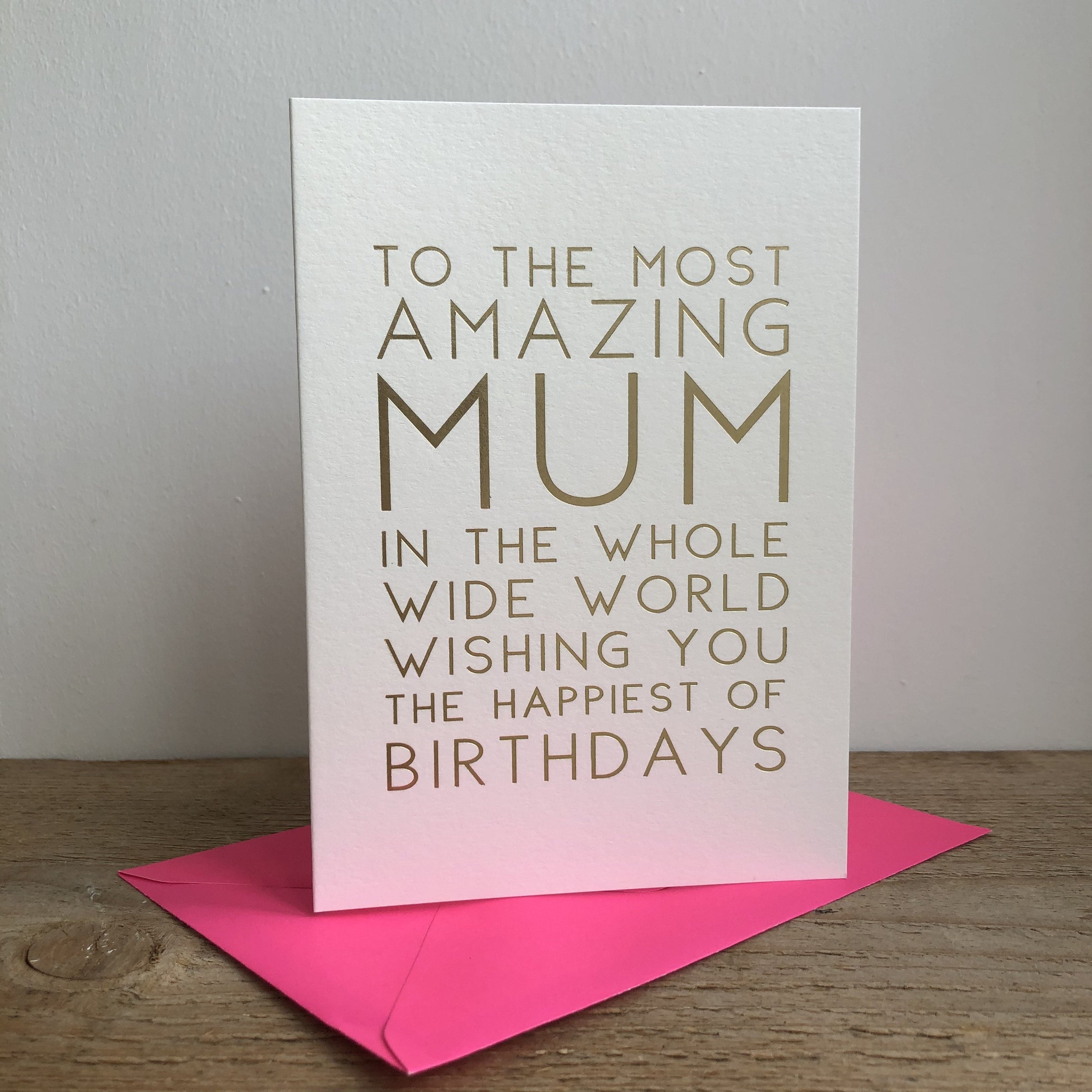 Amazing Mum Birthday