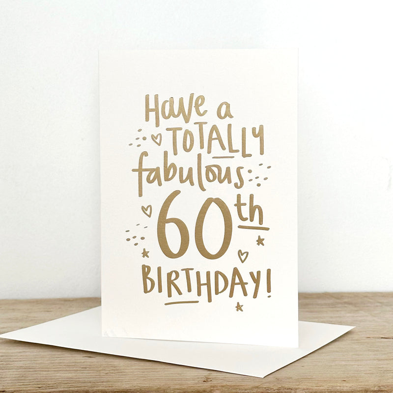 Fabulous 60th Birthday