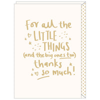 For All The Little Things BS06