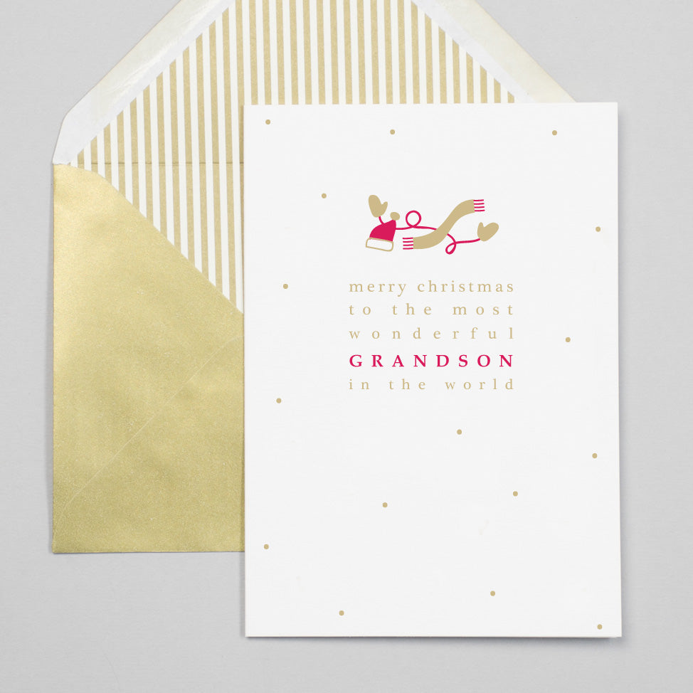Merry Christmas Grandson CSP09