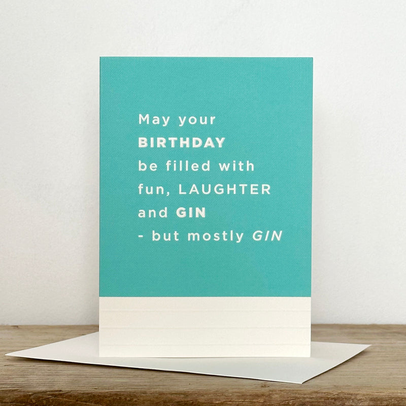 Happy Birthday - Mostly Gin