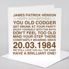 Personalised Birthday Card For Him