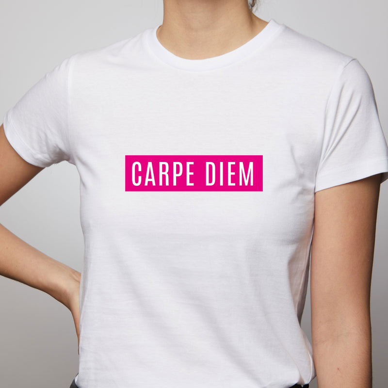 Carpe Diem T-Shirt - White