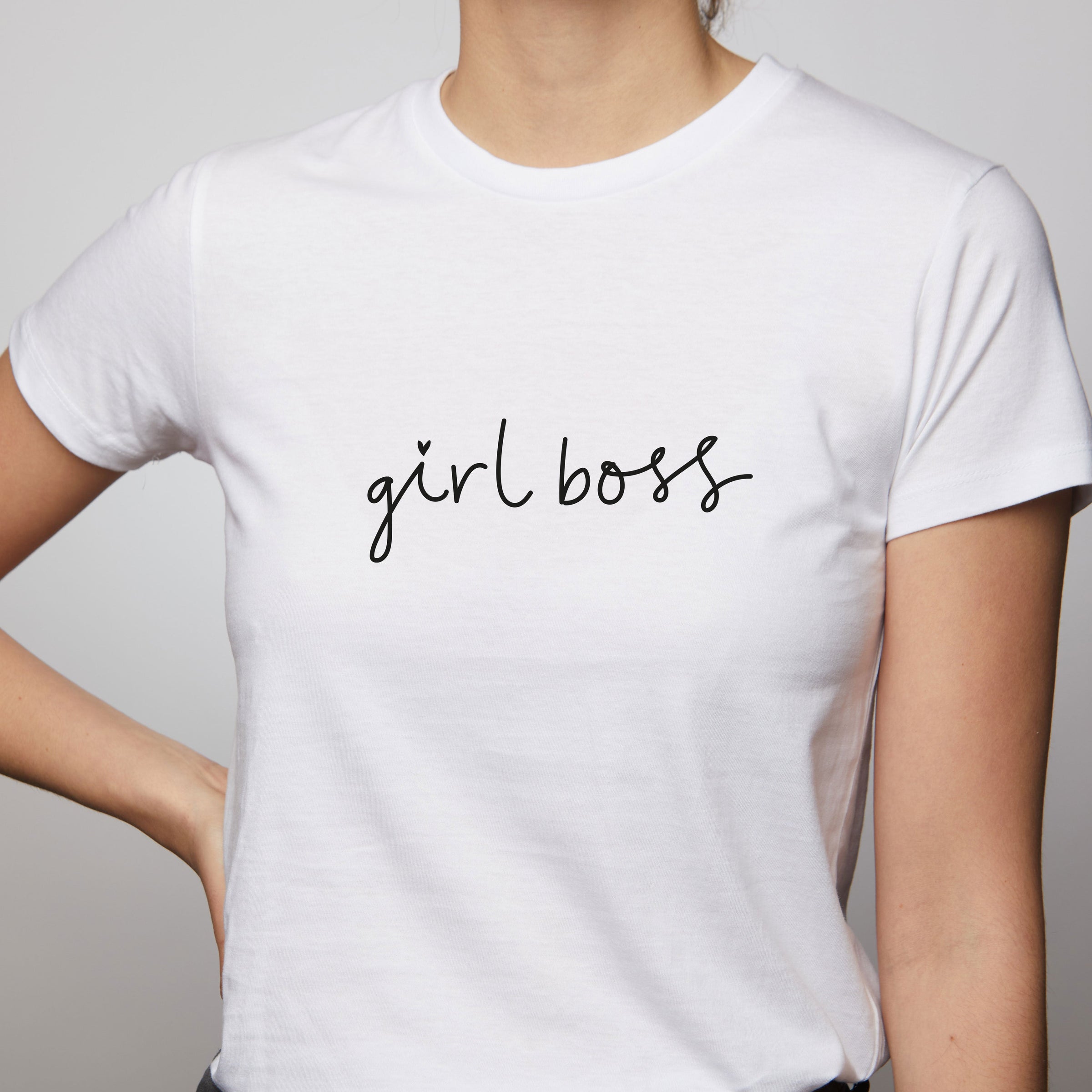 Girl Boss T-Shirt - White