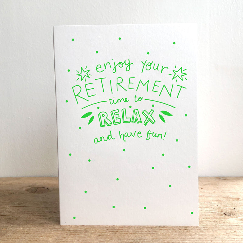 Enjoy Your Retirement