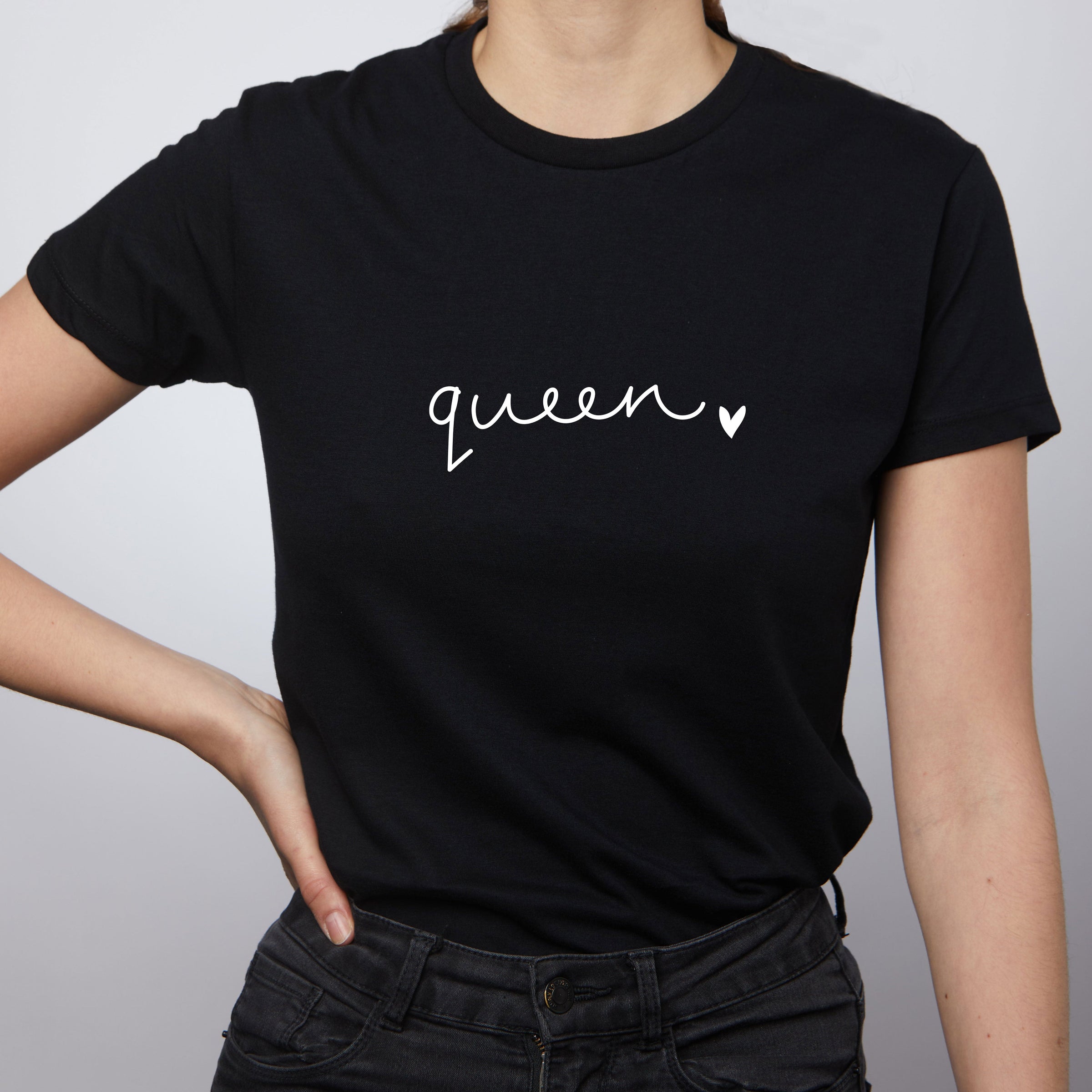 Queen T-Shirt - Black