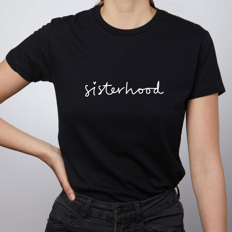 Sisterhood T-Shirt - Black