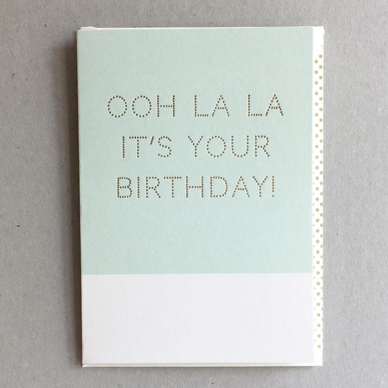 Ooh La La Birthday