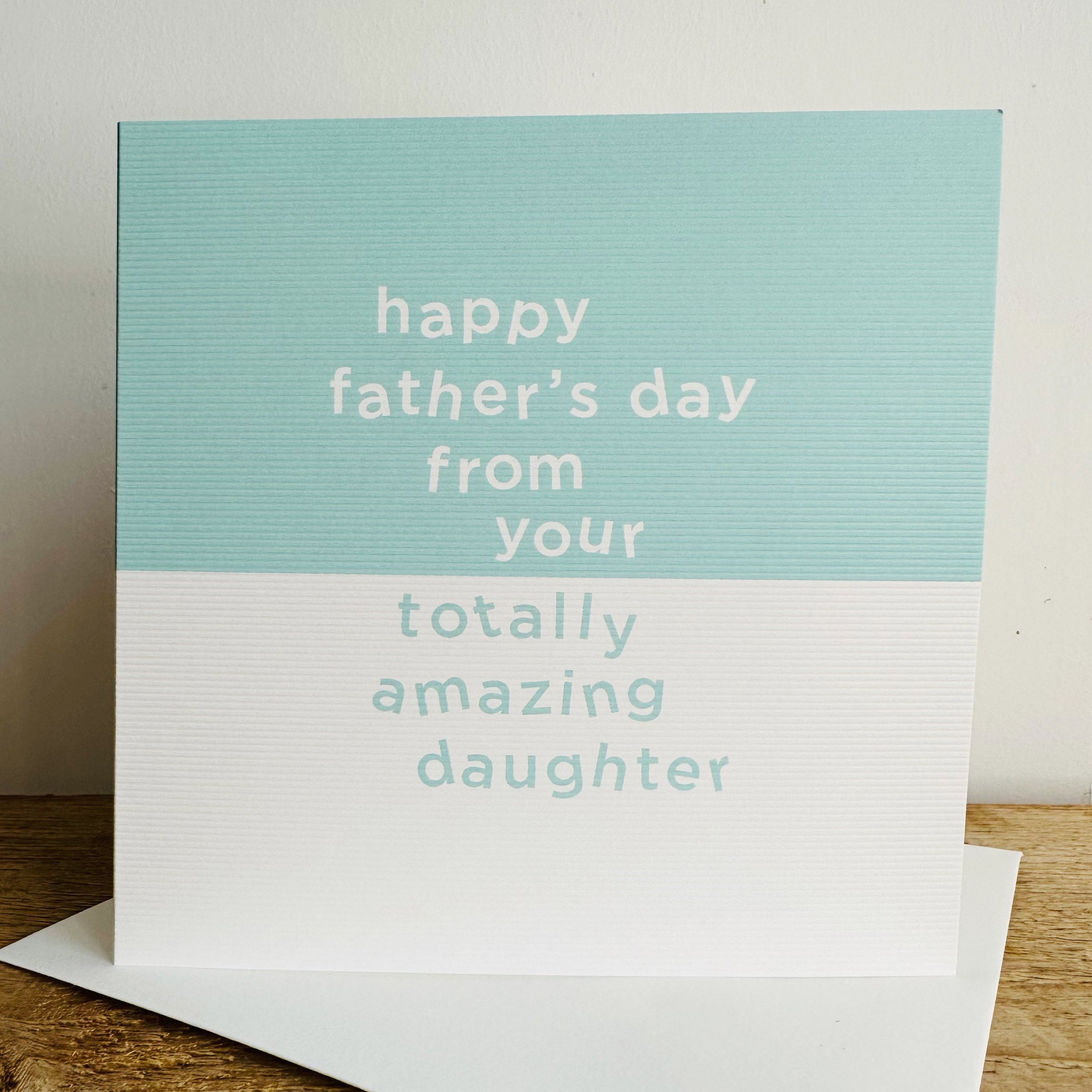 From Your Totally Amazing Daughter