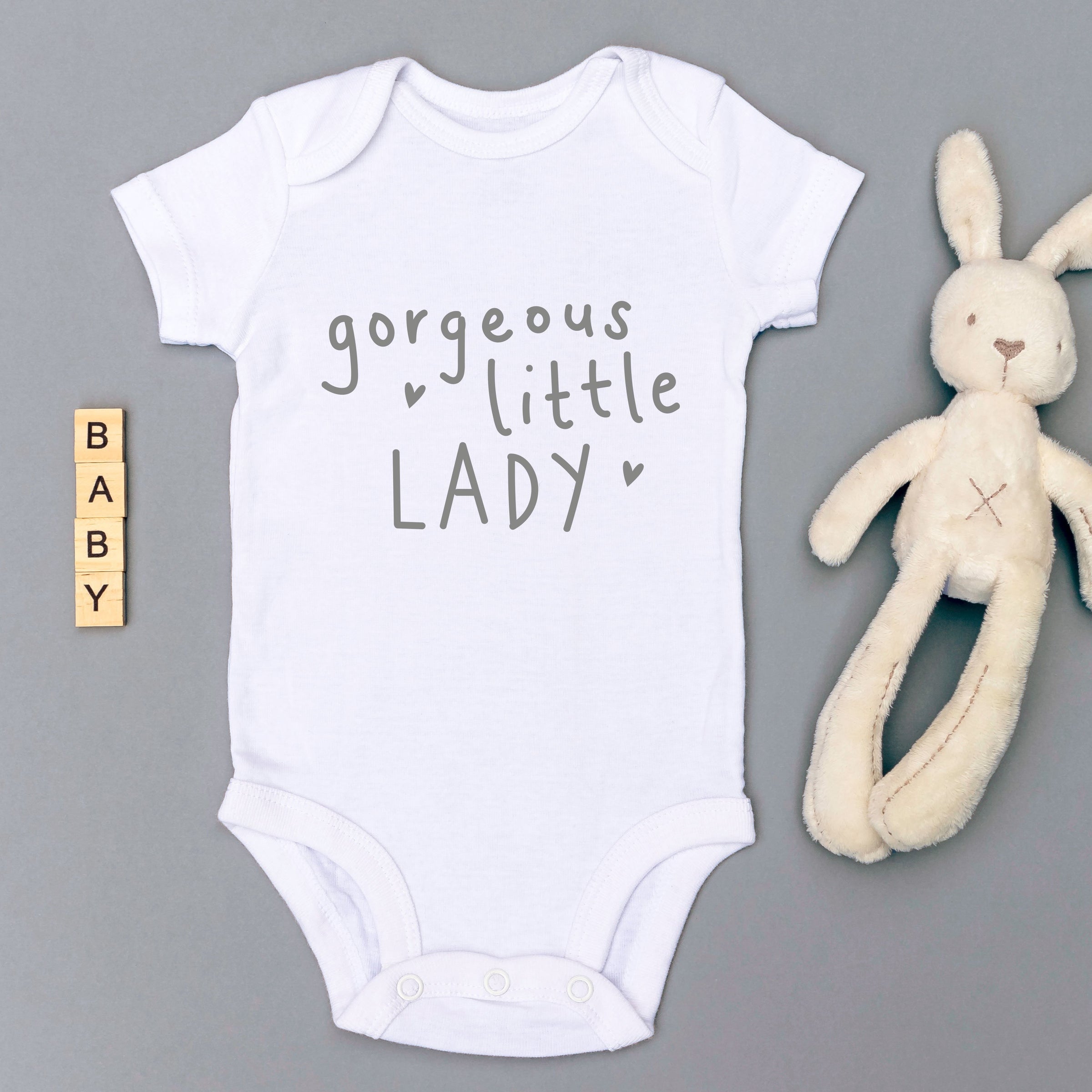 Little Lady Babygrow - White