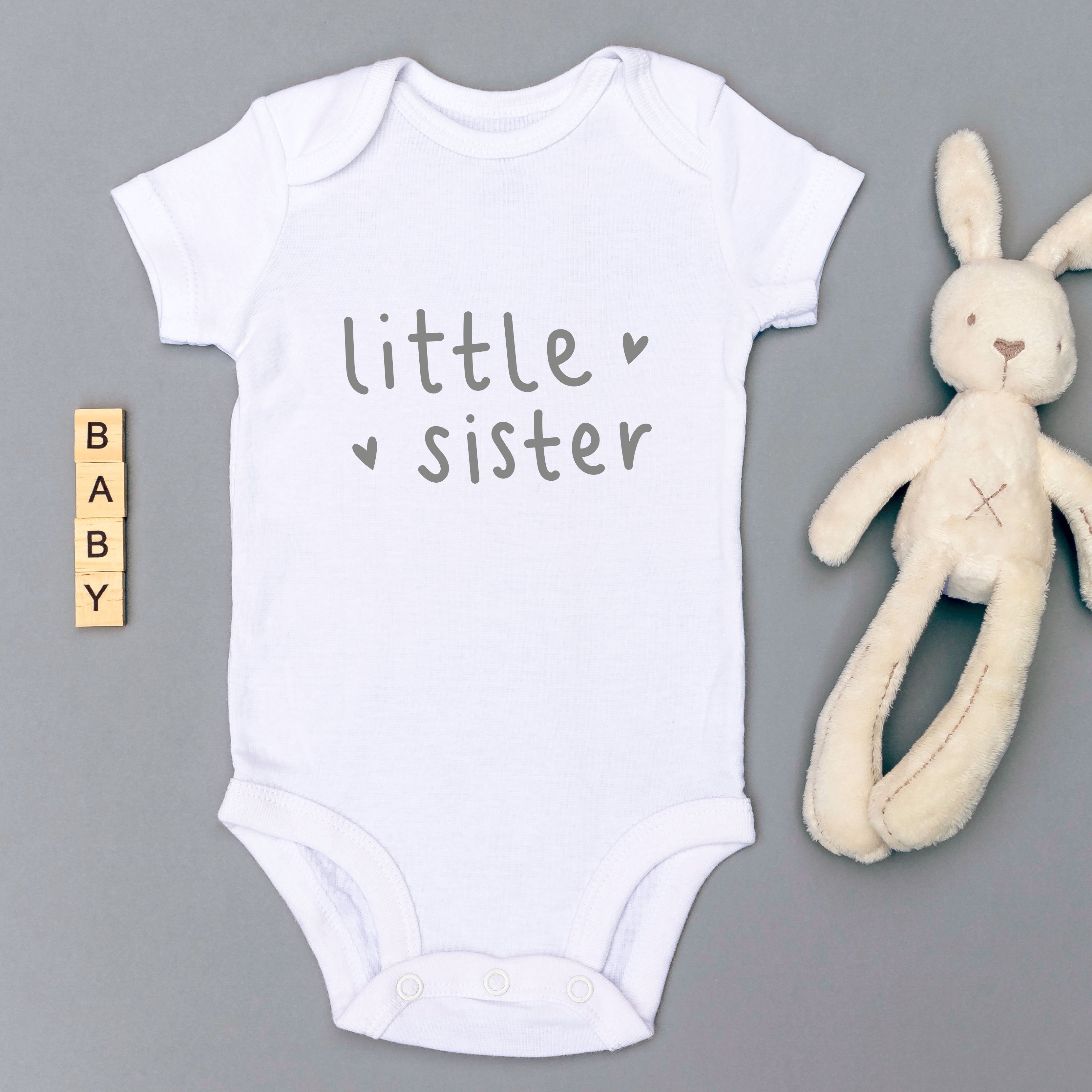 Little shop sister babygrow