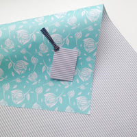 Luxury French Grey Double Sided Gift Wrap Sheet